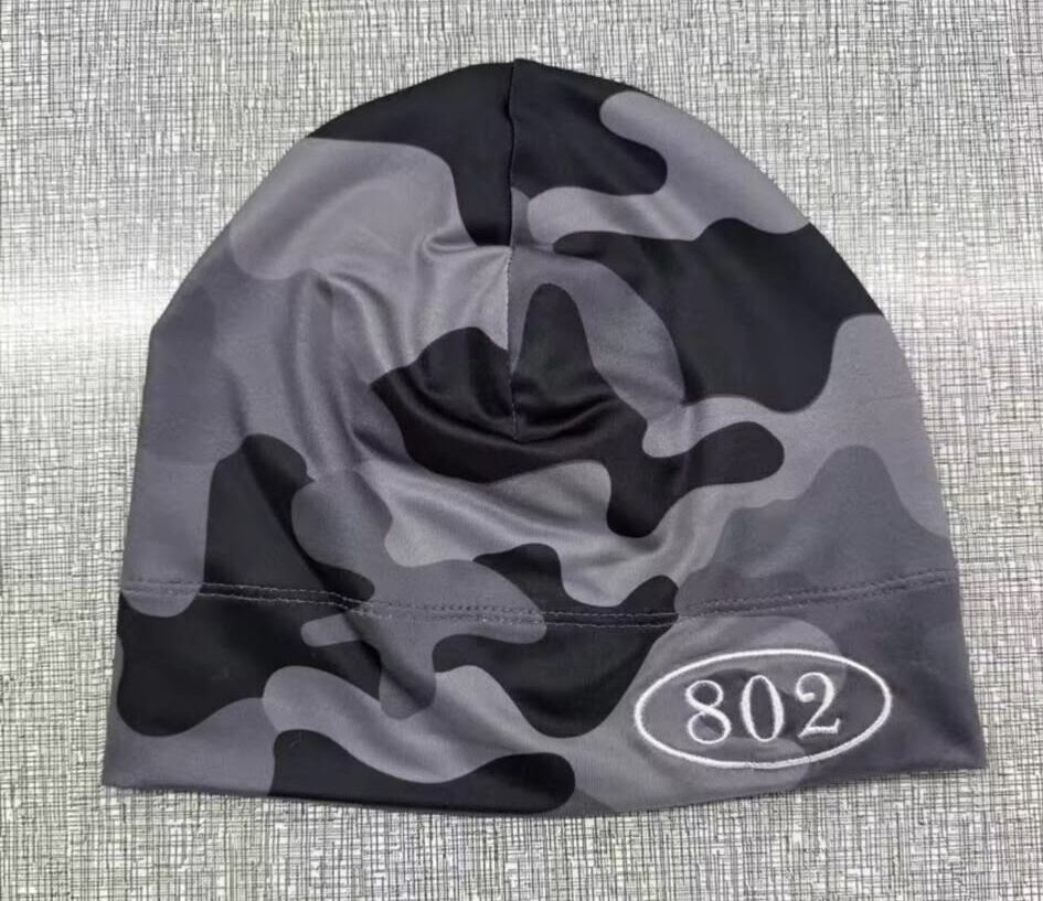 Black “camo” military skull